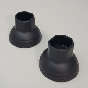 Set of 2 Pickleball Ball Retrievers Black No‎ Brand